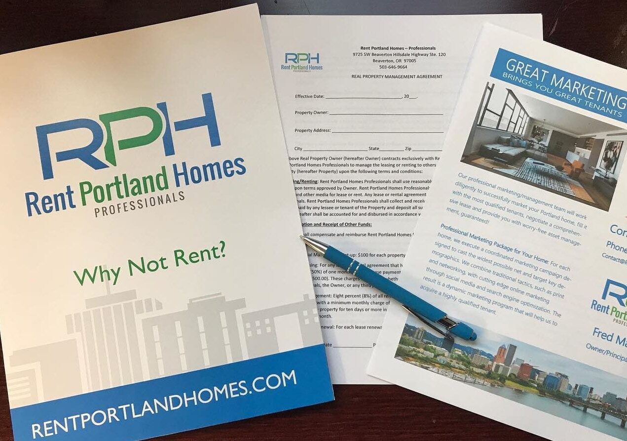 Portland Property Management or Tenant Placement Only!