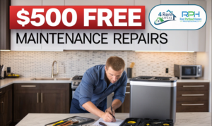 $500 FREE MAINTENANCE/REPAIRS